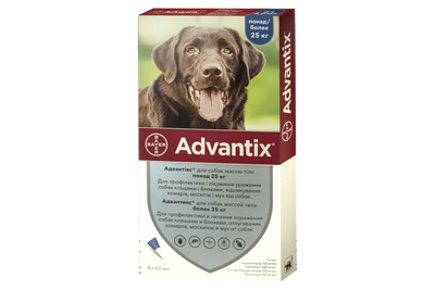 Advantix для собак свыше 25 кг (1 пипетка) adv6 фото